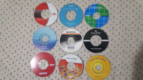 Lote De 500 Dvd/cd Usados Para Manualidades Decoracion (Usado)