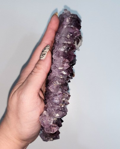 Drusa De Amatista Piedra 545gr En Una Sola Pieza Violeta