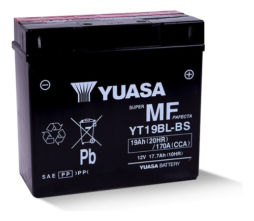 Bateria Yuasa Yt19bl-bs Bmw K1600 K1300 K1200 R1200rt R1150
