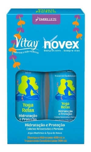 Imagem 1 de 1 de Kit Vitay Yoga Relax Shampoo 400ml + Condicionador 200ml