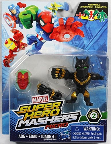 Marvel  Super Hero Mashers Micro Series 2 Mini Figure - Bla