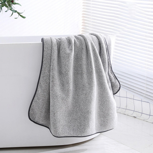 Toalla De Baño, Toalla De Secado Rápido De Terciopelo A