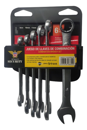 Set De Llaves De Combinacion Milimétricas 8 10 11 12 13 14mm