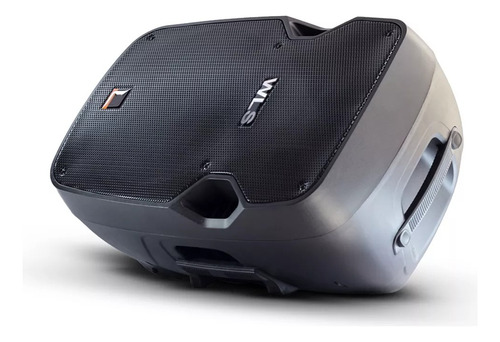 Caixa De Som Ativa Bluetooth Wls S15 250w Usb Rádio Bivolt Cor Preto 127/220v