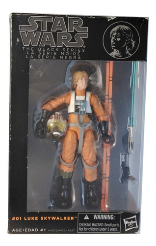 Figura Luke Skywalker #01 Colección The Black Series