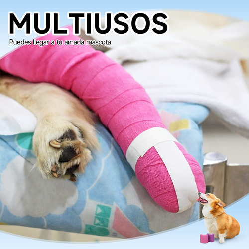 Bandagem Autoadesiva, Bandagem Autoadesiva Em 6 Cores,