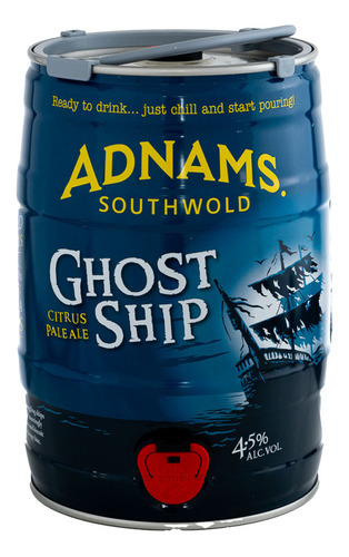 Cerveja Adnams Ghost Ship Citrus Pale Ale Barril 5l