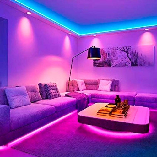 15m Fita Led Rgb 3528 Rolo 5m Ip65 A Prova D'agua + Fonte
