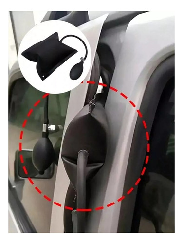 Cuña Bolsa Aire Inflable Separar Levantar Abrir Puerta Auto