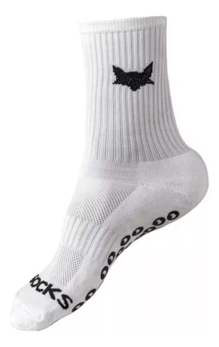 Combo Medias Fútbol Fox Socks Para Canilleras Blancas Zorro