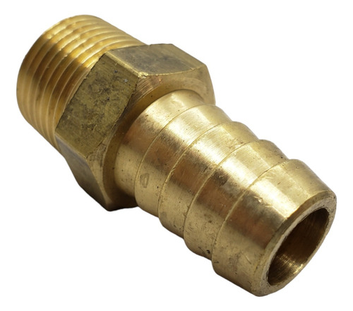 Acople Racord Manguera Espiga 12mm - 1/2 Bronce Rosca 3/8 