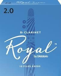 Palheta Royal Clarineta Rcb 1020 2.0