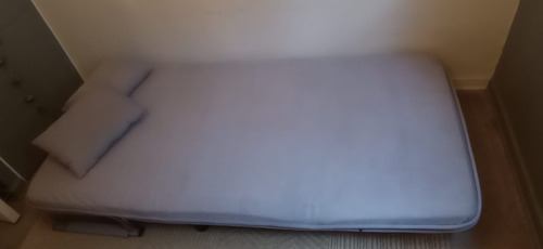 Sofá Cama Gris Linen Myc (Usado)