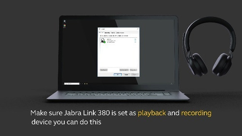 Auriculares Jabra Evolve2 65 Ms Con Link380a, Inalambrico