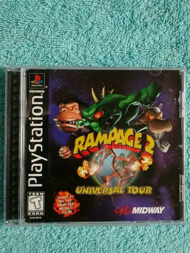 Juegos Ps1 Rampage 2 Universal Tour Fisico Original