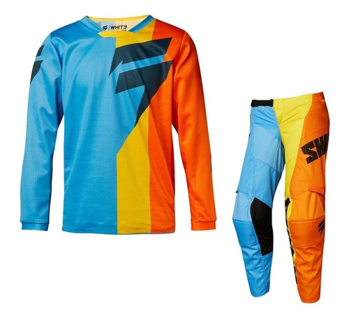 Conjunto Motocross Shift Tarmac Niño Solomototeam