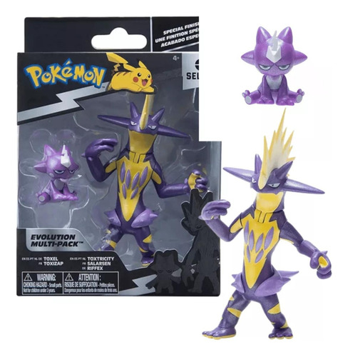 Boneco Pokémon Evolução Toxel/toxtricity 3543 - Sunny