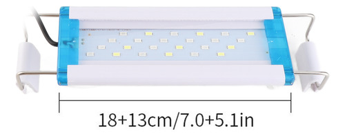 Pecera Led Ultrafina Para Acuarios, 8 W, Para 7 A 12 Pulgada