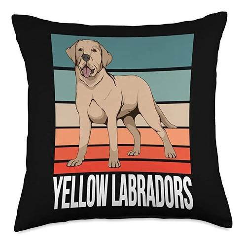 Impresionante Labrador Amarillo Regalo Y Accesorios Retro L