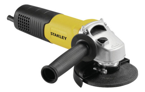 Amoladora angular Stanley SGS1045 de 55 Hz color amarillo 1050 W 220 V + accesorio