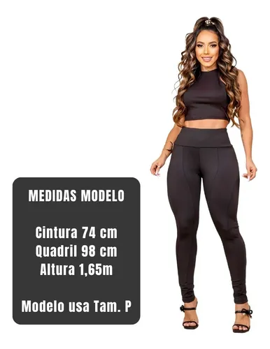 Calca Legging Academia Grossa Não Fica Transparente Premium