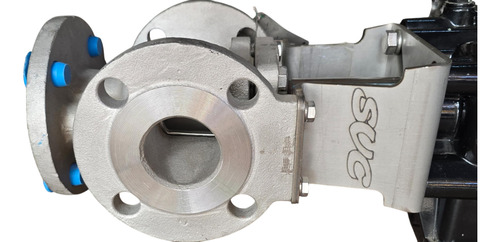 Valvula Macho Tufline 2 En 3 Vias Inox + Actuador Electrico
