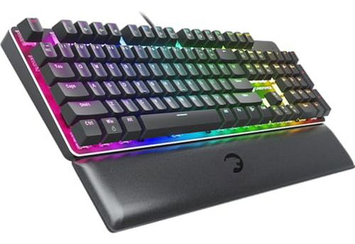 Teclado Gaming Mecánico Gamepower Ogre Rgb, 104 Teclas Anti 