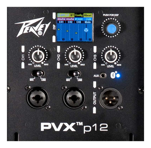 Imagen 5 de 10 de Bafle Potenciado Activo Peavey Pvxp 12 Dsp Driver Rx14 580w