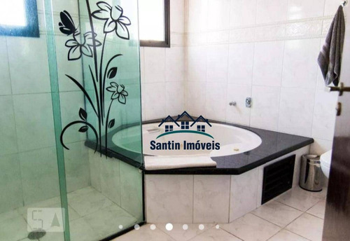 Imagem 27 de 30 de Sobrado Com 4 Quartos ( 03 Suítes , 01 Master ) Piscina, Espaço Gourmet, 04 Vagas À Venda, 241 M² - Vila Curuçá - Santo André/sp - So0441