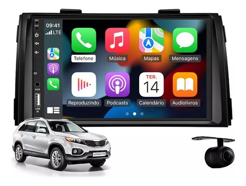 Central Multimidia Carplay Kia Sorento 2010 2011 2012