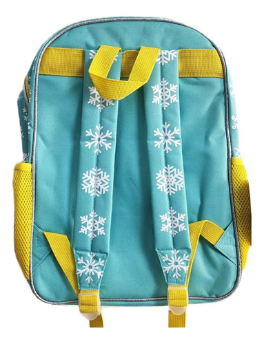 Mochila Princesas 16 Pulgadas Espalda Ls&d Agua Liso