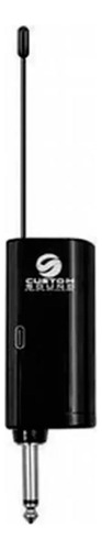 Microfone Custom Sound Sem Fio Uhf Cw 30 - Bk