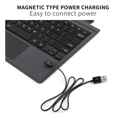 Para Surface Pro 5/pro 4/pro 3 Teclado Táctil Bluetooth