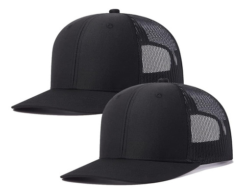 2 Pack Trucker Hat - Malla Snap Back - Gorra De Béisbol Ajus