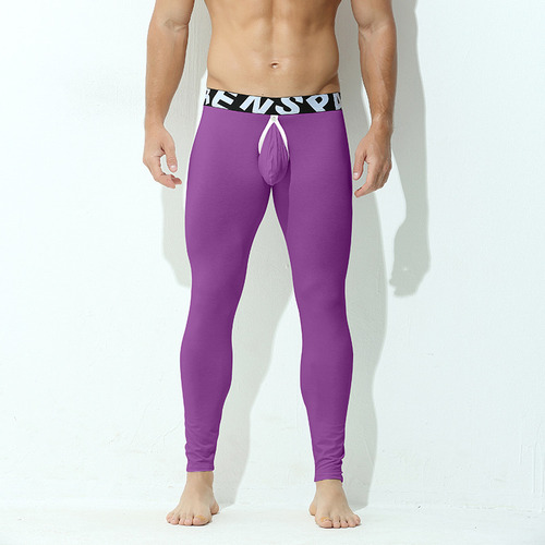 Medias Térmicas Para Hombre, Color Marrón, S, Corte Ajustado