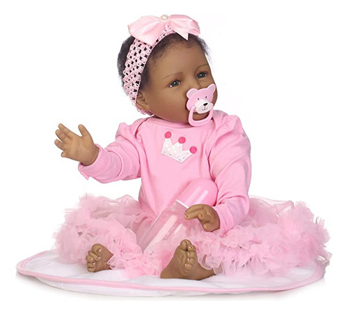 Zero Pam Biracial Reborn Baby Doll Negro Africano Americano.