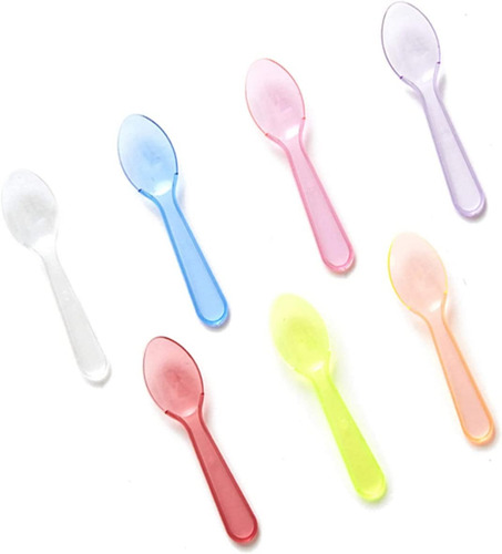 Cucharas De Colores Pack Para Helados Postre Dulce