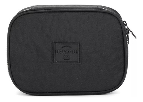 Estojo 100 Pens Escolar Grande Impermeável Up4you Cor Preto Liso