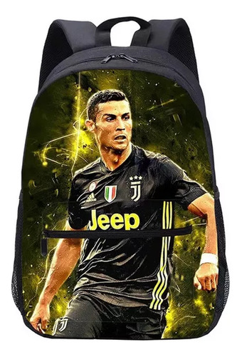 Mochilas De Cristiano Ronaldo Para Niños Y Niñas X3