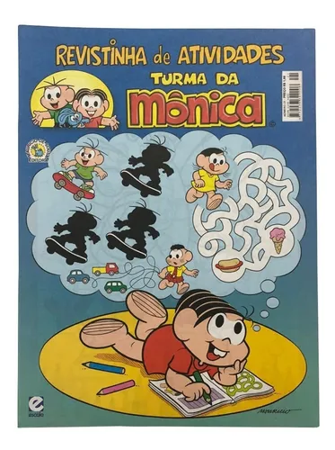 Revista de Colorir Turma da Mônica