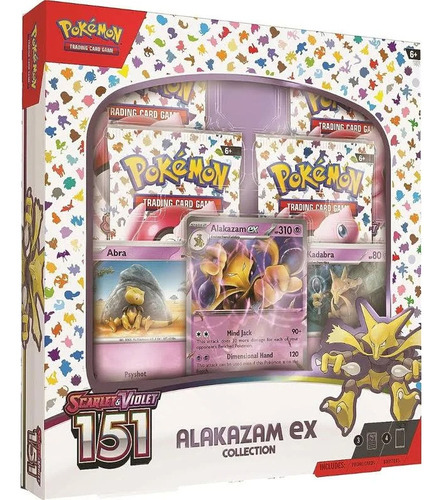Pokemon Tcg 151 Alakazam Ex Collection- Ingles