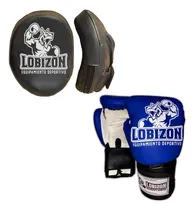 Comprar Combo Guantes Foco + Guantes Boxeo Lobizon Par Manopla Box