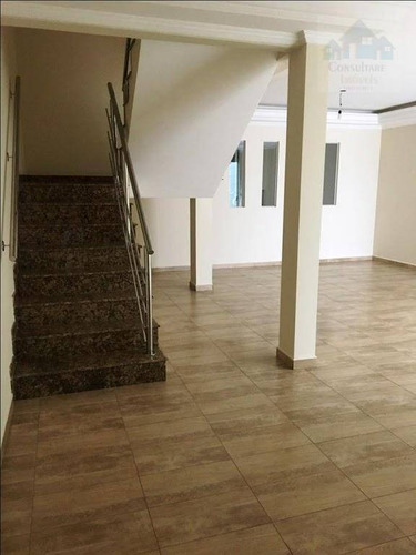 Casa À Venda, 440 M² Por R$ 2.500.000,00 - Campo Grande - Santos/sp - Ca0407