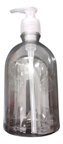 Botella Envase Pet 500 Ml Bomba Dosificador Dispensador 20pz