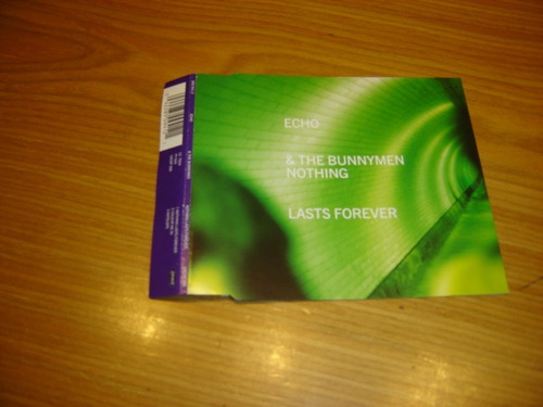 Echo And The Bunnymen Nothing Lasts Forever Ep Cd Uk 