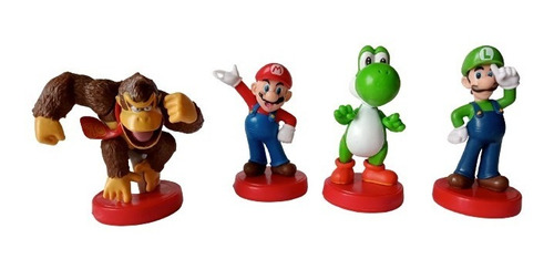 Juguetes, Figuras Mario Bross Luigi Yoshi Donkey Kong