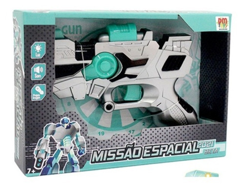 Brinquedo Pistola Missão Espacial 2021 Alfa Dmt6150 Dmtoys