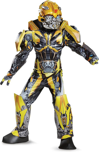 Disfraz De Abejorro Transformers Talla M De 7 A 8 Años