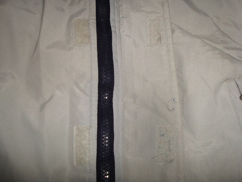 Chamarra Usada Talla 6 Marca Wilson Doble Vista Gris /azul (Usado)