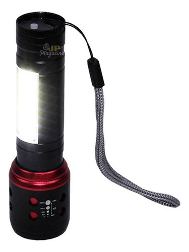 Lanterna De Led Recarregável Usb 10w Mega Night Zoom Sq-4225